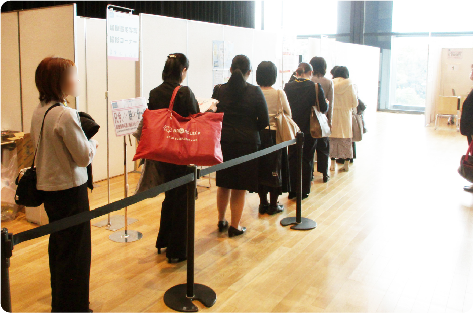 テレワークJOBフェア会場の画像