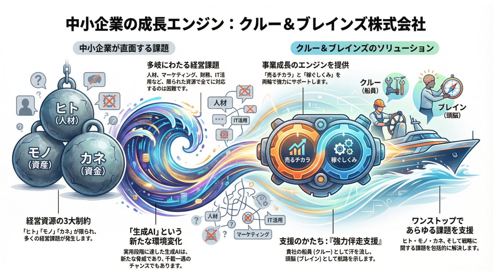 クルー＆ブレインズ株式会社
